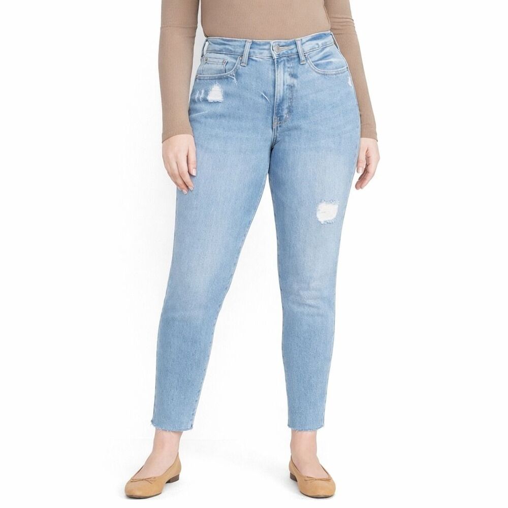 Old Navy Womens Plus Size 24 Curvy O.G. Straight High Rise Jeans NWT